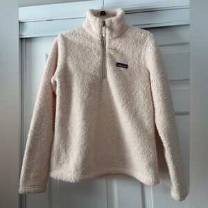 Patagonia Women's Cream Fleece Sweater Jacket